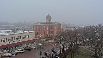 Weather camera view of City of Woodstock.
