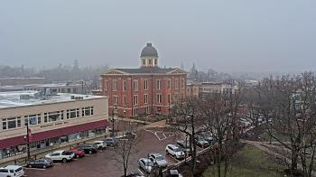 Weather camera view of City of Woodstock.