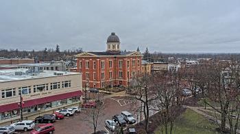 Weather camera view of City of Woodstock.