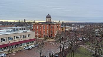 Weather camera view of City of Woodstock.