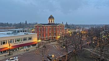 Weather camera view of City of Woodstock.