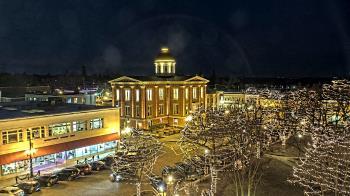 Weather camera view of City of Woodstock.