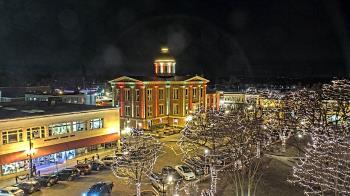 Weather camera view of City of Woodstock.