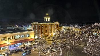 Weather camera view of City of Woodstock.