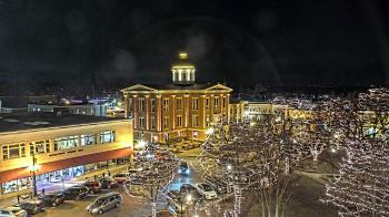 Weather camera view of City of Woodstock.