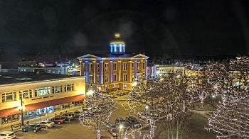 Weather camera view of City of Woodstock.