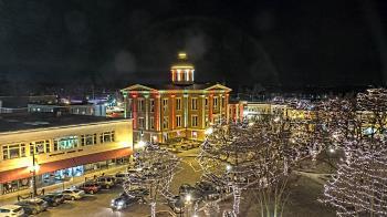 Weather camera view of City of Woodstock.