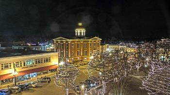 Weather camera view of City of Woodstock.