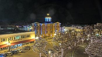 Weather camera view of City of Woodstock.