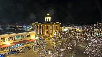 Weather camera view of City of Woodstock.