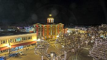 Weather camera view of City of Woodstock.