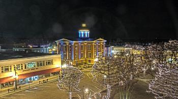 Weather camera view of City of Woodstock.