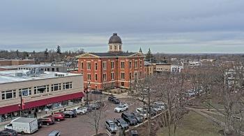 Weather camera view of City of Woodstock.