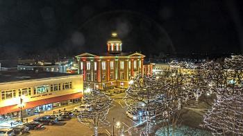 Weather camera view of City of Woodstock.