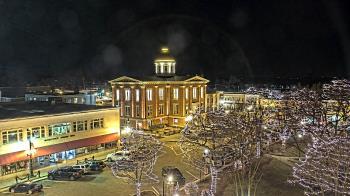 Weather camera view of City of Woodstock.