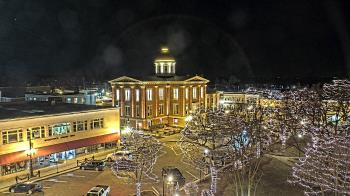 Weather camera view of City of Woodstock.