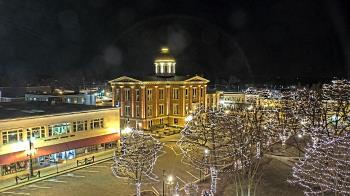 Weather camera view of City of Woodstock.