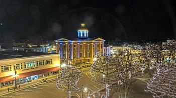 Weather camera view of City of Woodstock.