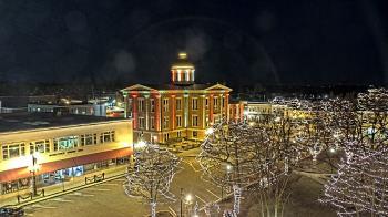 Weather camera view of City of Woodstock.