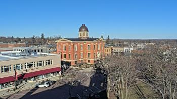 Weather camera view of City of Woodstock.