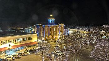 Weather camera view of City of Woodstock.