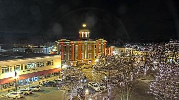 Weather camera view of City of Woodstock.