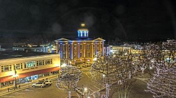 Weather camera view of City of Woodstock.