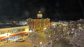 Weather camera view of City of Woodstock.