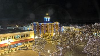 Weather camera view of City of Woodstock.