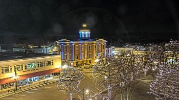 Weather camera view of City of Woodstock.