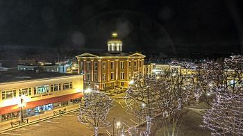 Weather camera view of City of Woodstock.