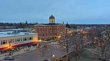 Weather camera view of City of Woodstock.