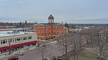 Weather camera view of City of Woodstock.