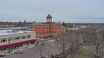 Weather camera view of City of Woodstock.