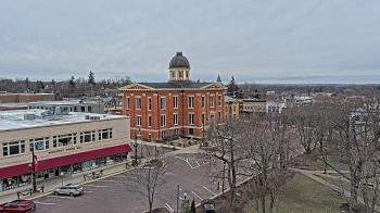 Weather camera view of City of Woodstock.