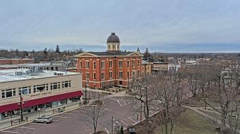 Weather camera view of City of Woodstock.