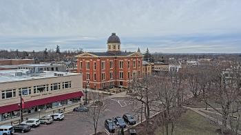 Weather camera view of City of Woodstock.