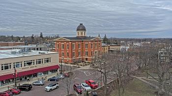 Weather camera view of City of Woodstock.