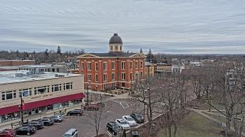 Weather camera view of City of Woodstock.