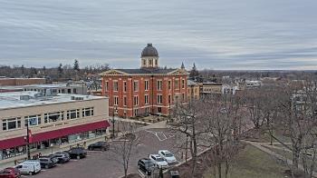 Weather camera view of City of Woodstock.