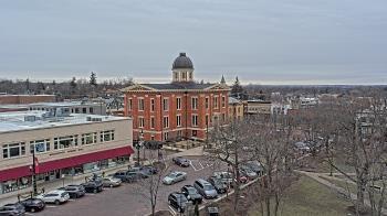 Weather camera view of City of Woodstock.