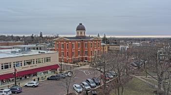 Weather camera view of City of Woodstock.