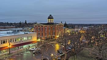 Weather camera view of City of Woodstock.