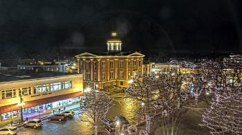 Weather camera view of City of Woodstock.