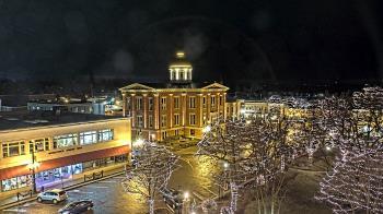 Weather camera view of City of Woodstock.