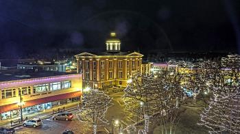 Weather camera view of City of Woodstock.