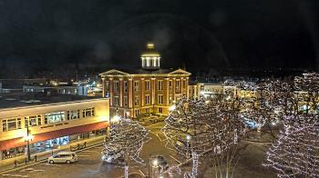 Weather camera view of City of Woodstock.