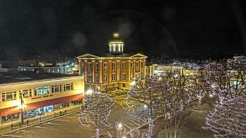 Weather camera view of City of Woodstock.