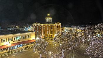 Weather camera view of City of Woodstock.