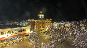 Weather camera view of City of Woodstock.